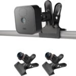 iTODOS 2 Pack Clip Clamp Mount for Blink Outdoor 4 (4th Gen)/(3rd Gen)/Blink XT/XT2/Blink Mini,Metal Clip Clamp Holder,Blink Camera Mount Attach Blink Camera Wherever You Like without Any Tools